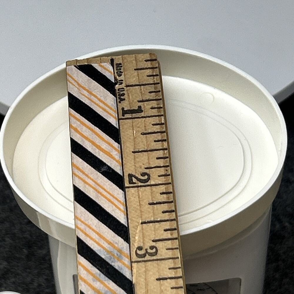 Vintage Deluxe Diet Food Scale White Mechanical Kitchen Tool by Janus w/ Box - Picture 8 of 15
